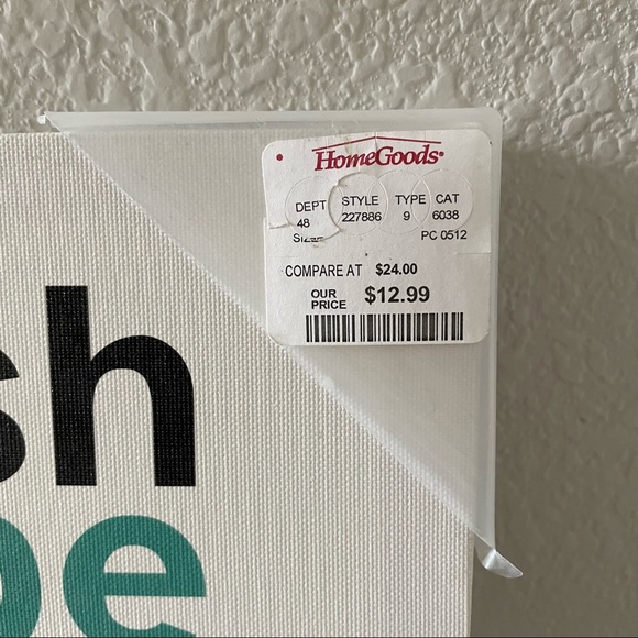 NWT Canvas Word Art - Picture 5 of 7